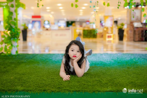 Mẫu nhí Linh Chi và Bảo Ngọc cực xinh trong thời trang ren hè siêu hot - ảnh 9