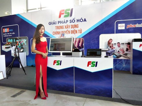 20 doanh nghiệp tham gia triển lãm sản phẩm CNTT-TT tại Lào Cai - ảnh 4