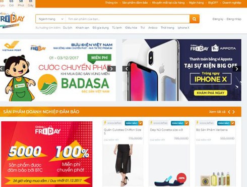 Online Friday 2017: Hơn 50 thương hiệu tham gia chương trình Sản phẩm đảm bảo - ảnh 2