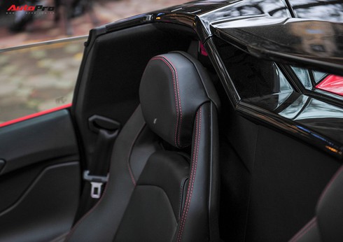 Chán phong cách Dubai, Lamborghini Aventador Roadster về màu nguyên bản tại Hà Nội - Ảnh 13.