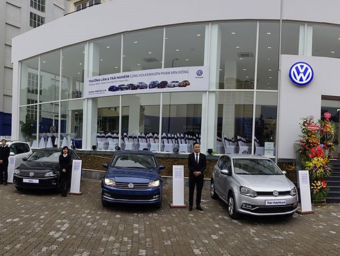 Đại lý 4S lớn nhất của Volkswagen mở tại Hà Nội - ảnh 1