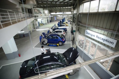 Đại lý 4S lớn nhất của Volkswagen mở tại Hà Nội - ảnh 2