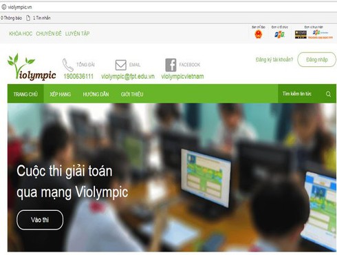 ViOlympic Toán tiếng Việt năm học 2017-2018 chính thức mở vòng tự luyện cuối cùng - ảnh 1