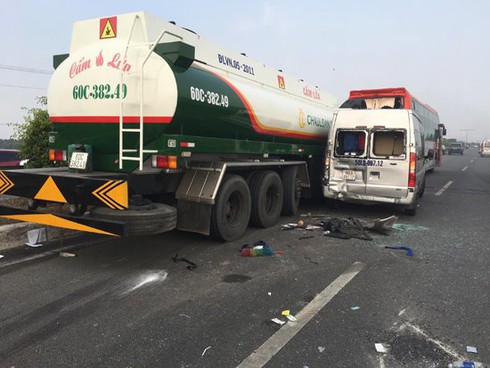 Tai nạn liên hoàn trên cao tốc TP.HCM-Long Thành-Dầu Giây: Sẽ có cảnh báo khói - ảnh 2