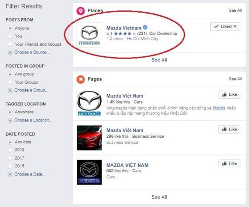 Nhiều trang Facebook giả mạo Mazda Việt Nam để lừa đảo - ảnh 2