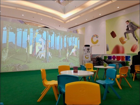 Khu vui chơi kỹ thuật số, màn hình tương tác dành cho trẻ em tại Quận 7 - ảnh 1