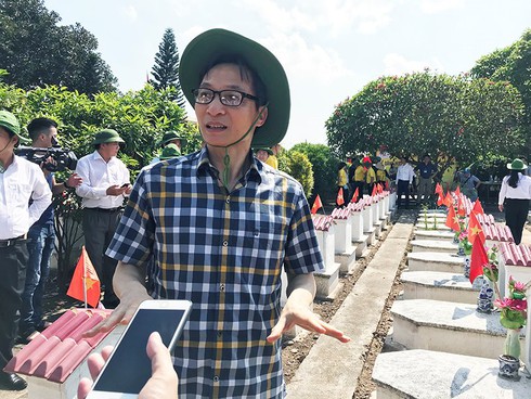 Thu thập dữ liệu mộ liệt sĩ: Ứng dụng công nghệ mới thiết thực - ảnh 3