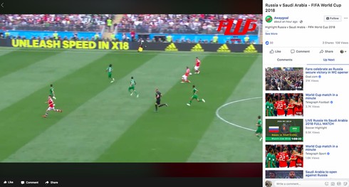 Facebook, YouTube, Twitter chặn các clip, hình ảnh lậu của World Cup 2018 thế nào? - ảnh 3
