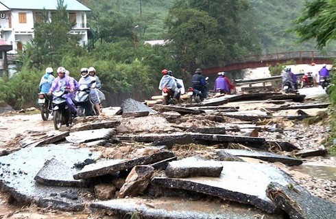 Viễn thông Lai Châu bị thiệt hại nặng trong trận lũ lịch sử - ảnh 1