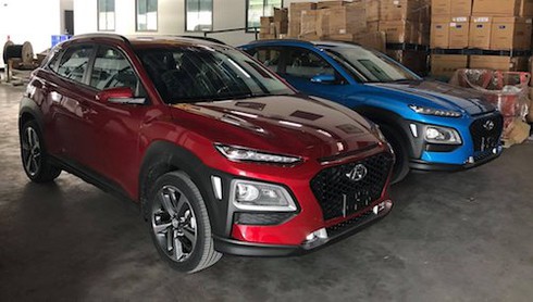 Hyundai Kona sẽ ra mắt vào tháng 8, đã xuất hiện hình ảnh thật ở Việt Nam - ảnh 1