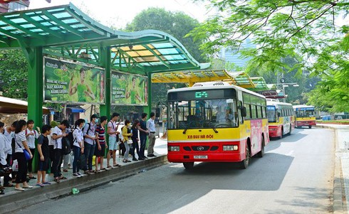 Hà Nội: Bán vé xe bus điện tử toàn mạng lưới - ảnh 1
