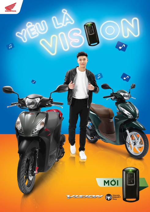 Honda Vision bổ sung Smart Key chính thức ra mắt thị trường Việt Nam - ảnh 1