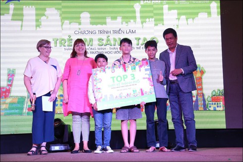 Trao thưởng cho nhiều dự án thành phố thông minh của trẻ em - ảnh 1