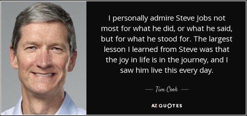 10 câu nói truyền cảm hứng nhất mọi thời đại của CEO Tim Cook - ảnh 6