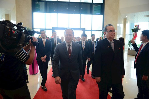 Phái đoàn Triều Tiên của Chủ tịch Kim Jong Un: