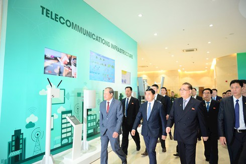 Phái đoàn Triều Tiên của Chủ tịch Kim Jong Un: