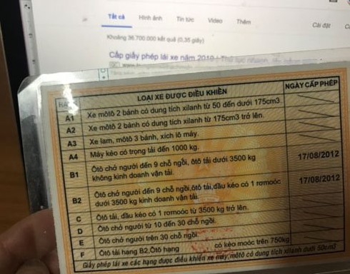 Đề xuất mất bằng lái xe phải thi của Bộ trưởng Bộ GTVT Nguyễn Văn Thể lại là không khả thi |Đề xuất mất bằng lái xe phải thi lại là không khả thi | CNTT có thể giải quyết được tình trạng “xin đổi, có thêm bằng lái xe để cho thuê, bán lại”