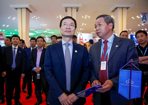 Lãnh đạo CMC tháp tùng Bộ trưởng Nguyễn Mạnh Hùng dự sự kiện lớn nhất về CNTT của Campuchia | CMC muốn cung cấp dịch vụ an ninh, an toàn thông tin cho doanh nghiệp, tổ chức ở Campuchia