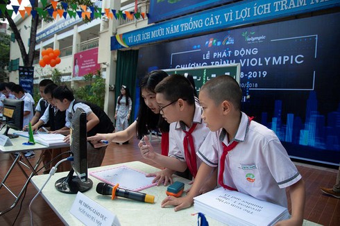 Hơn 10.000 học sinh cả nước dự Vòng thi cấp quốc gia ViOlympic năm học 2018-2019