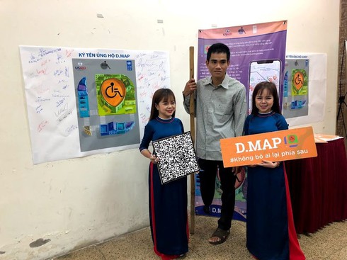 Ra mắt ứng dụng D.map cập nhật thông tin hỗ trợ người khuyết tật di chuyển thuận tiện hơn - ảnh 2