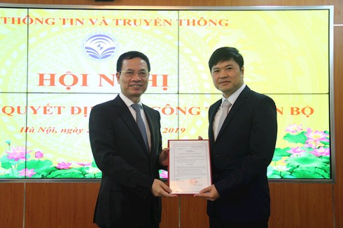 Bộ TT&TT bổ nhiệm ông Hoàng Minh Cường làm Cục trưởng Cục Viễn thông - ảnh 1