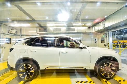 VinFast giao bộ đôi xe Lux, khách hàng lần đầu được