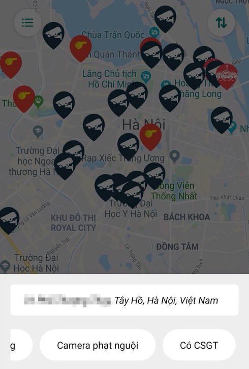 Ứng dụng di động báo chốt CSGT, camera phạt nguội có phạm luật? - ảnh 1