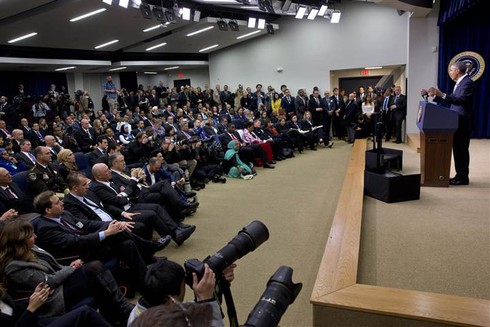 Obama: Không có tôn giáo nào phải chịu trách nhiệm cho khủng bố - ảnh 1