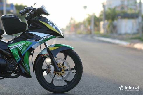 Exciter 135 ‘lột xác’ hoàn toàn với phong cách X1R - ảnh 4
