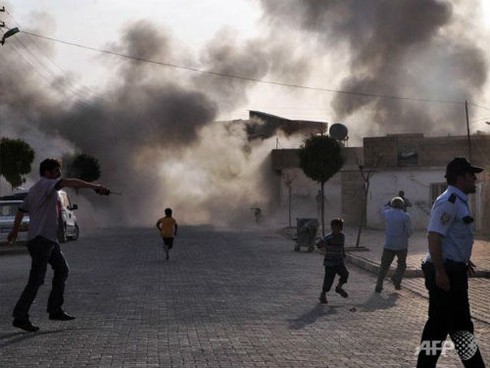 Thổ Nhĩ Kỳ pháo kích trả đũa Syria - ảnh 1