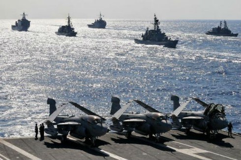 Mỹ - Nhật hủy tập trận tái chiếm đảo - ảnh 1