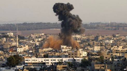 Giao tranh leo thang căng thẳng trên dải Gaza - ảnh 1