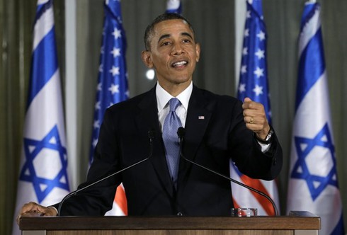 Palestine bắn rocket khi Obama đang ở Israel - ảnh 1