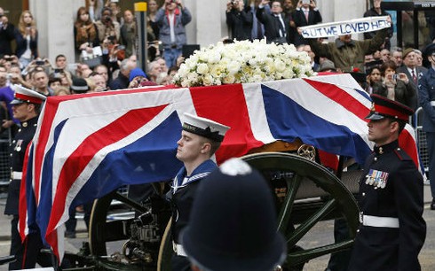 Nước Anh đưa tang “Bà đầm thép” Margaret Thatcher - ảnh 7