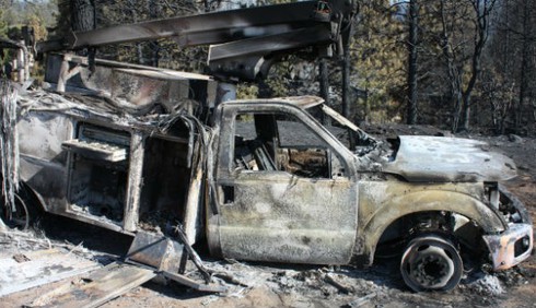 Mỹ: Cháy lớn đe dọa vườn quốc gia Yosemite - ảnh 6