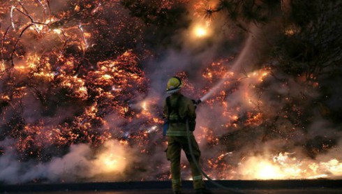 Mỹ: Cháy lớn đe dọa vườn quốc gia Yosemite - ảnh 7