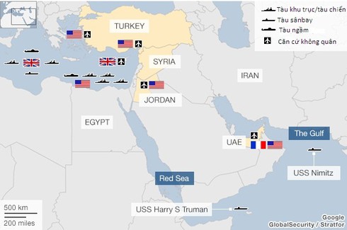 Các nước “bày binh bố trận” cho trận chiến Syria như thế nào? - ảnh 1