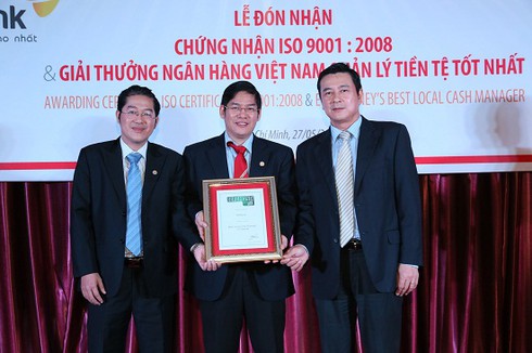 HDBank nhận giải thưởng “Ngân hàng Việt Nam quản lý tiền tệ tốt nhất” - ảnh 1