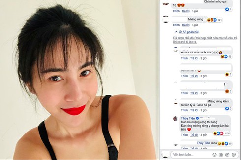 Thủy Tiên gây 'bão' vì lời đáp trả với người chê bai nhan sắc mình - ảnh 2