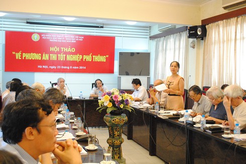 Phương án Kỳ thi chung quốc gia: Sát ngày chốt, vẫn quá căng - ảnh 1