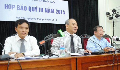 Phương án thi đại học 2015: Vì sao Bộ GDĐT chọn phương án 1? - ảnh 1