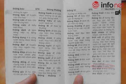 Khiếp đảm với định nghĩa trong Từ điển tiếng Việt dành cho học sinh - ảnh 10