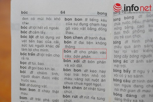 Khiếp đảm với định nghĩa trong Từ điển tiếng Việt dành cho học sinh - ảnh 12