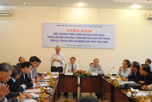 Đổi mới chương trình, SGK: Cần cân nhắc việc kế thừa - ảnh 1