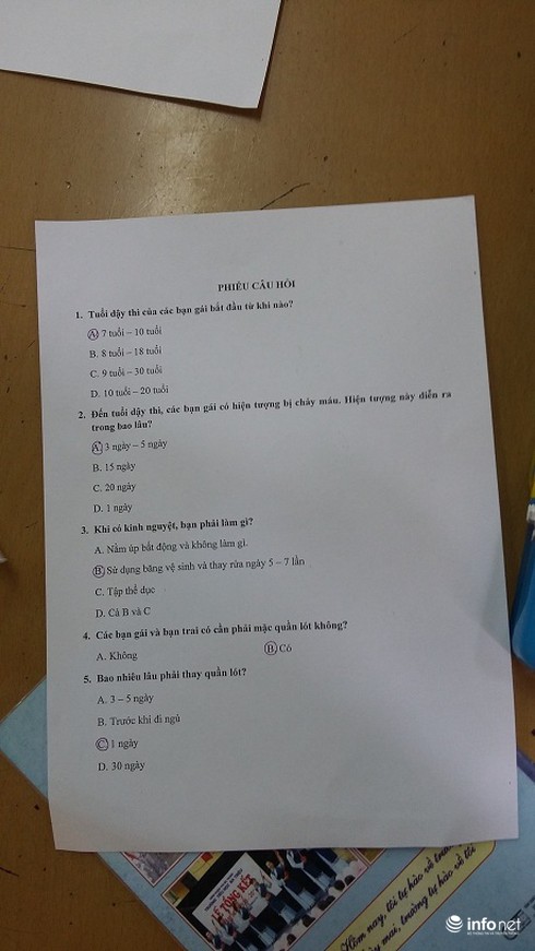 Đỏ mặt khi học về giới tính, nhận quần lót từ giáo viên - ảnh 10