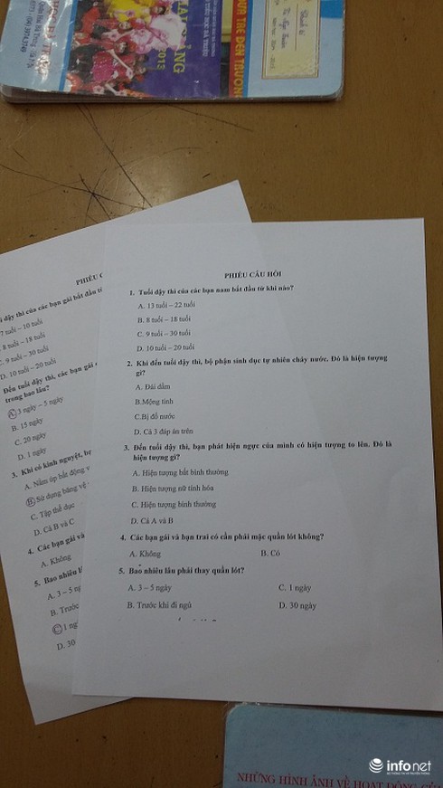 Đỏ mặt khi học về giới tính, nhận quần lót từ giáo viên - ảnh 11