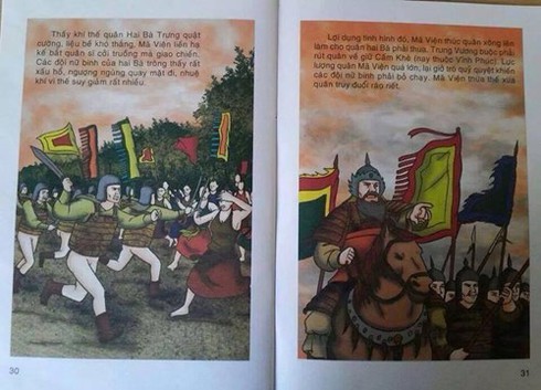 Sốc truyện tranh lịch sử: Tướng bắt quân sĩ cởi truồng giao chiến - ảnh 1