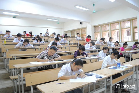 Kỳ thi THPT quốc gia 2015: Cách xếp chỗ ngồi của thí sinh trong phòng thi - ảnh 1