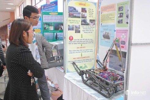 Nhiều vật dụng sáng tạo độc đáo từ các “kỹ sư nhí” - ảnh 19