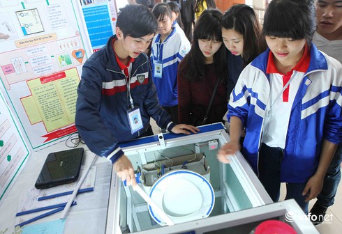 Nhiều vật dụng sáng tạo độc đáo từ các “kỹ sư nhí” - ảnh 23